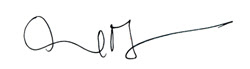 signature of Annie Buckley