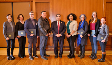 SDSU Inaugural Outstanding Scholars Include Two Faculty from PSFA