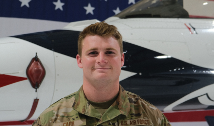 Outstanding Student: Jason Andrew Carr, Air Force ROTC