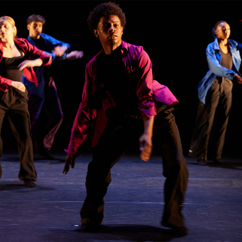 Dancers from the San Diego School for the Creative and Performing Arts, a partner school of the SDSU College of Education.