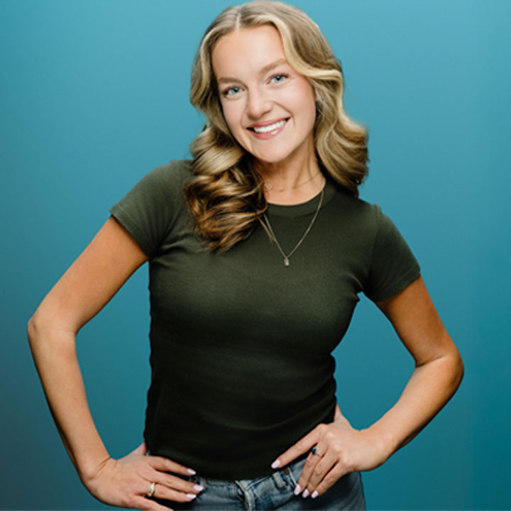 SDSU alumna Bailee Hicks, Associate Vertical Content Manager at Raindrop Agency