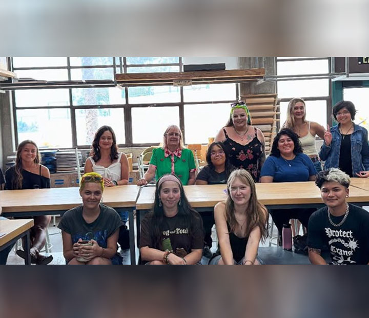 Photo of SDSU's student ceramic association