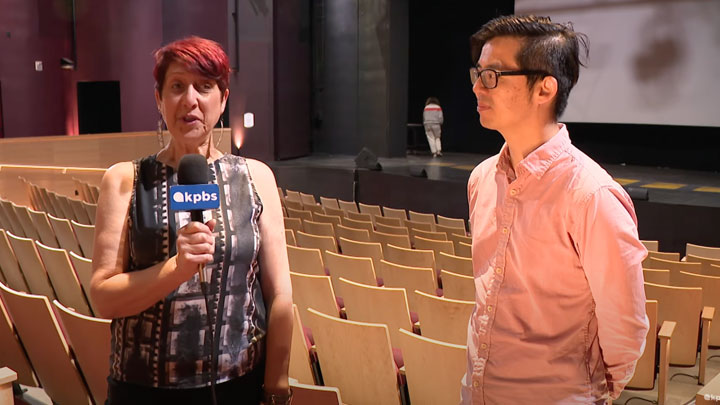 Beth Accomando of KPBS interviews head of SDSU's TFM program