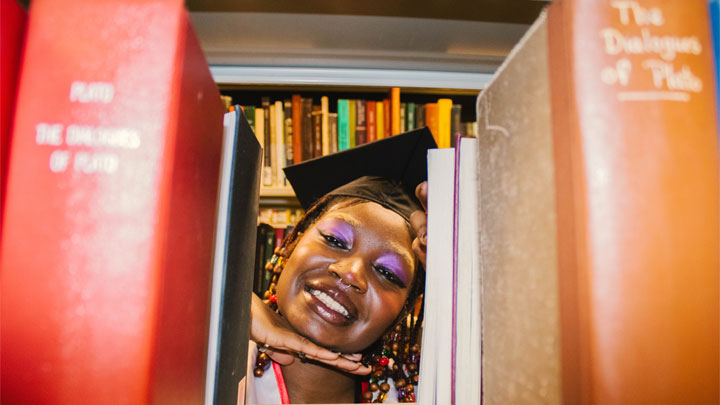 SDSU graduate student Naiima Paul celebrates her academic journey, drawing inspiration for her master’s research on Black women rappers and the power of reclaiming language in hip-hop.