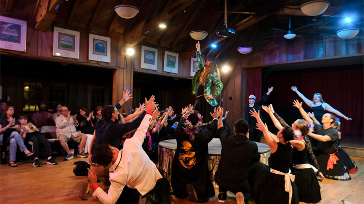 Photo: Alcorn’s production of Orpheus in the Underworld; Photo Credit: Esteban Marin
