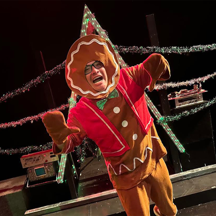 Jacob Nguyen in “Christmas Peril.” Photo credit: Justin Magallanes
