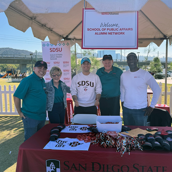 SPA Alumni Team members and SPA Director pictured left to right: Pascual Benitez, C.C.D.I., Debra Greenfield, David Arguelles, Darrell Pugh, Dr. Rodrick Colvin